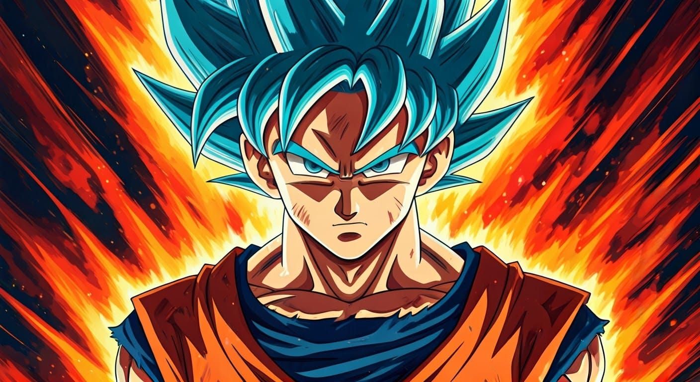 Goku Unleashes Epic Super Saiyan Power