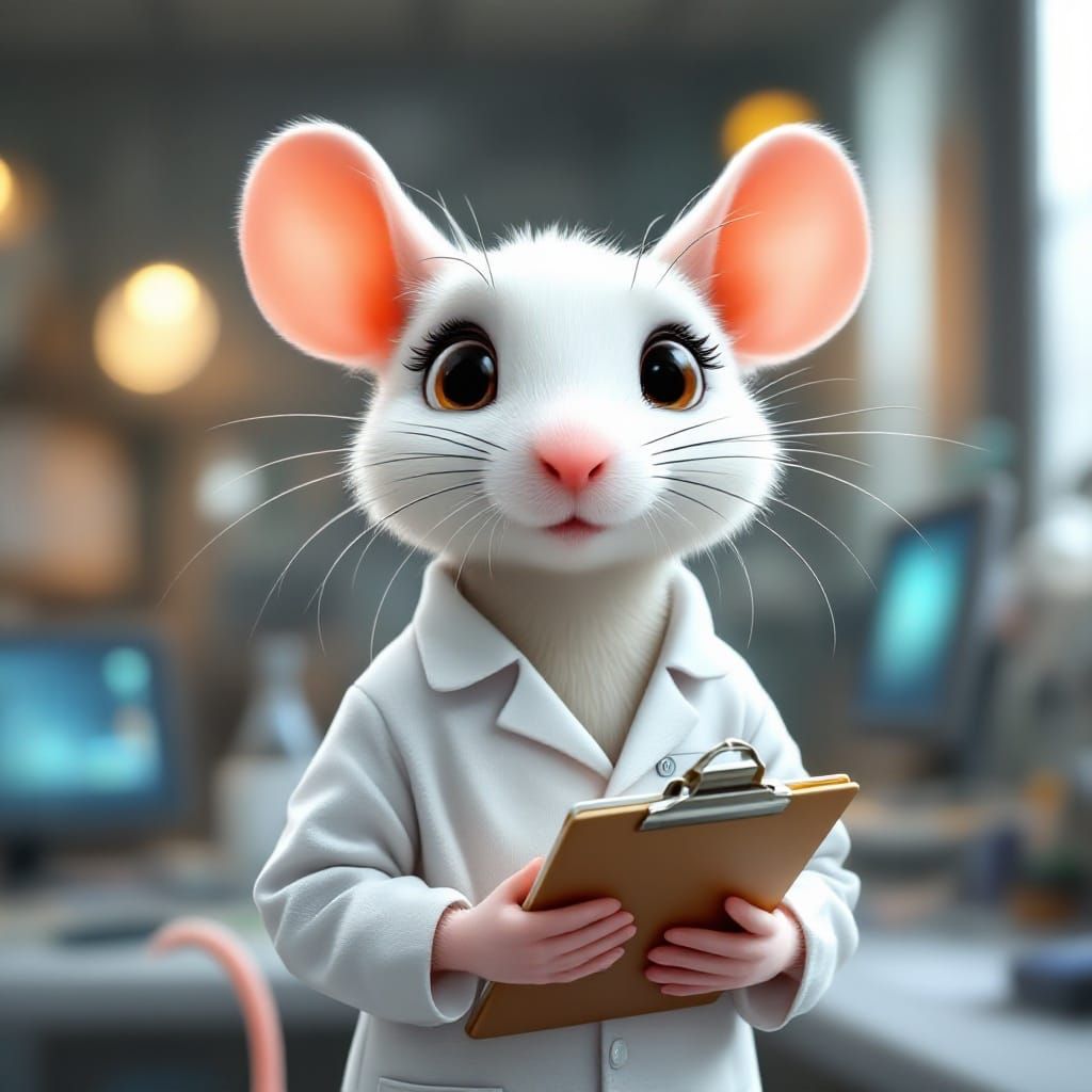 Lab Rat in a Soft-Focused Laboratory Setting