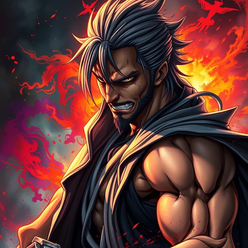 Fierce Kenpachi Zaraki Emerges from the Spirit World