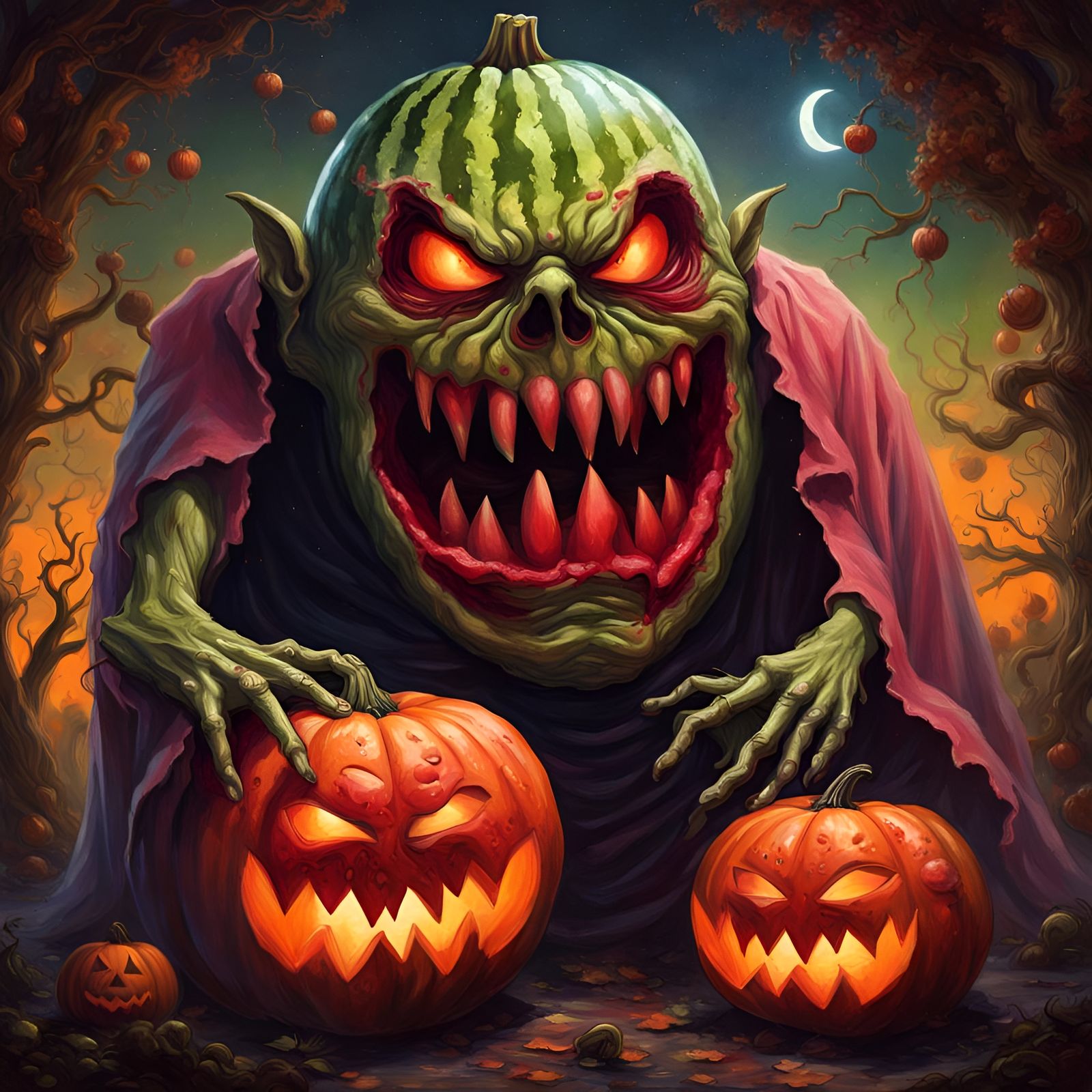 Beware the Watermelon Ghoul