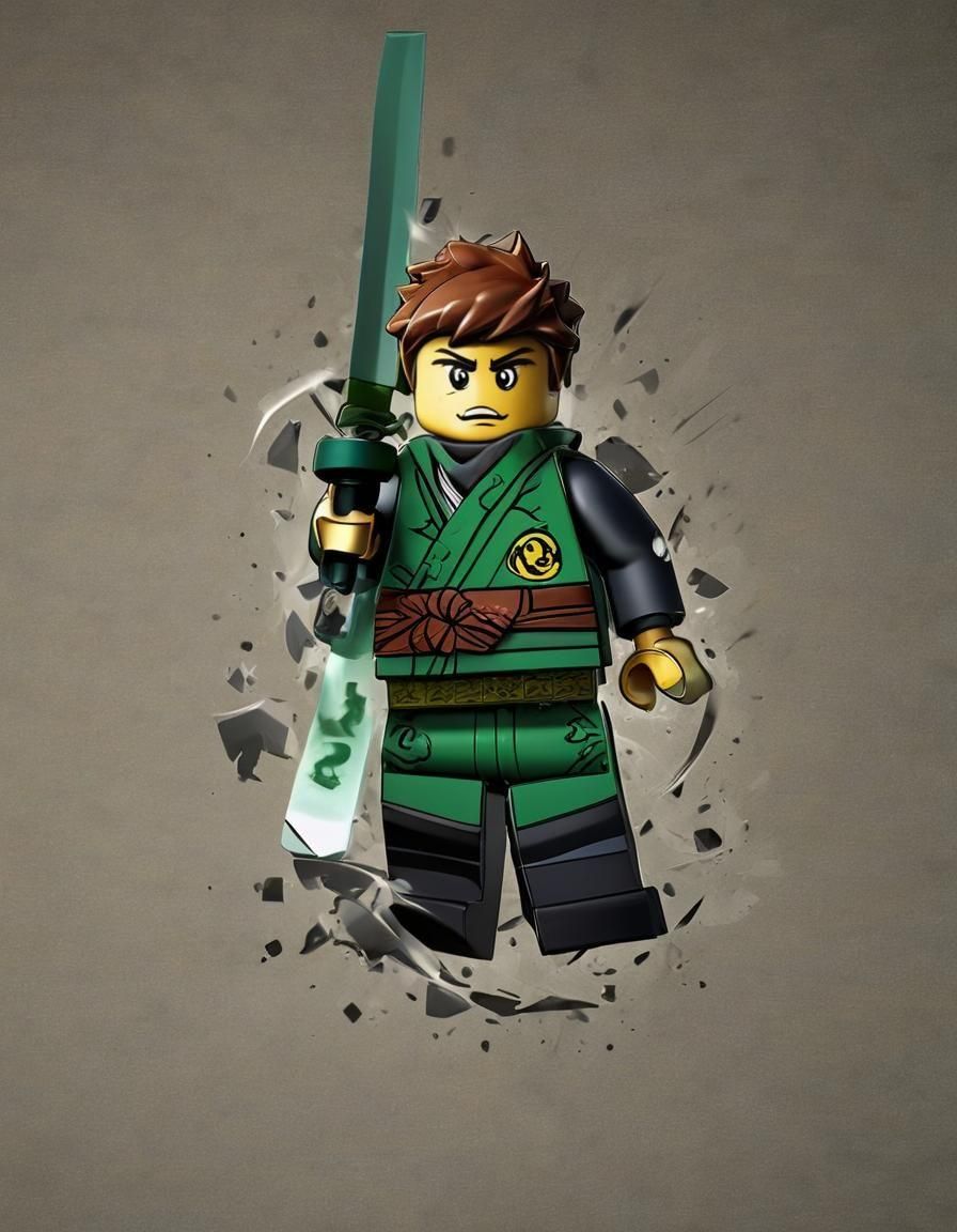 Lloyd from Lego Ninjago: Anime Manga Scan