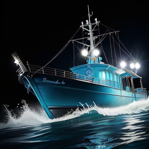 AI's Hyperrealistic Blue Bayou: Evocative Splash Art