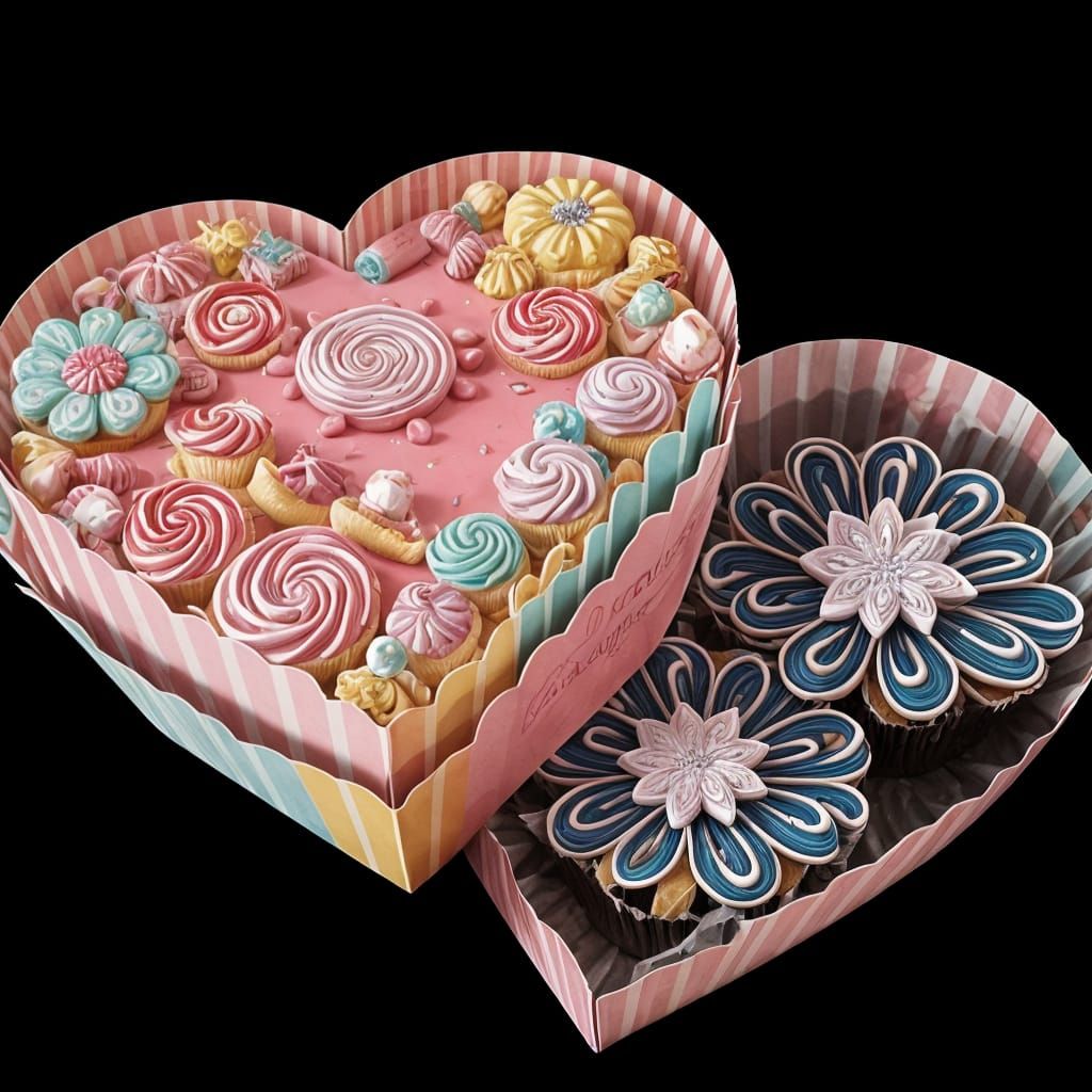 Sugary Delights in Whimsical Watercolor