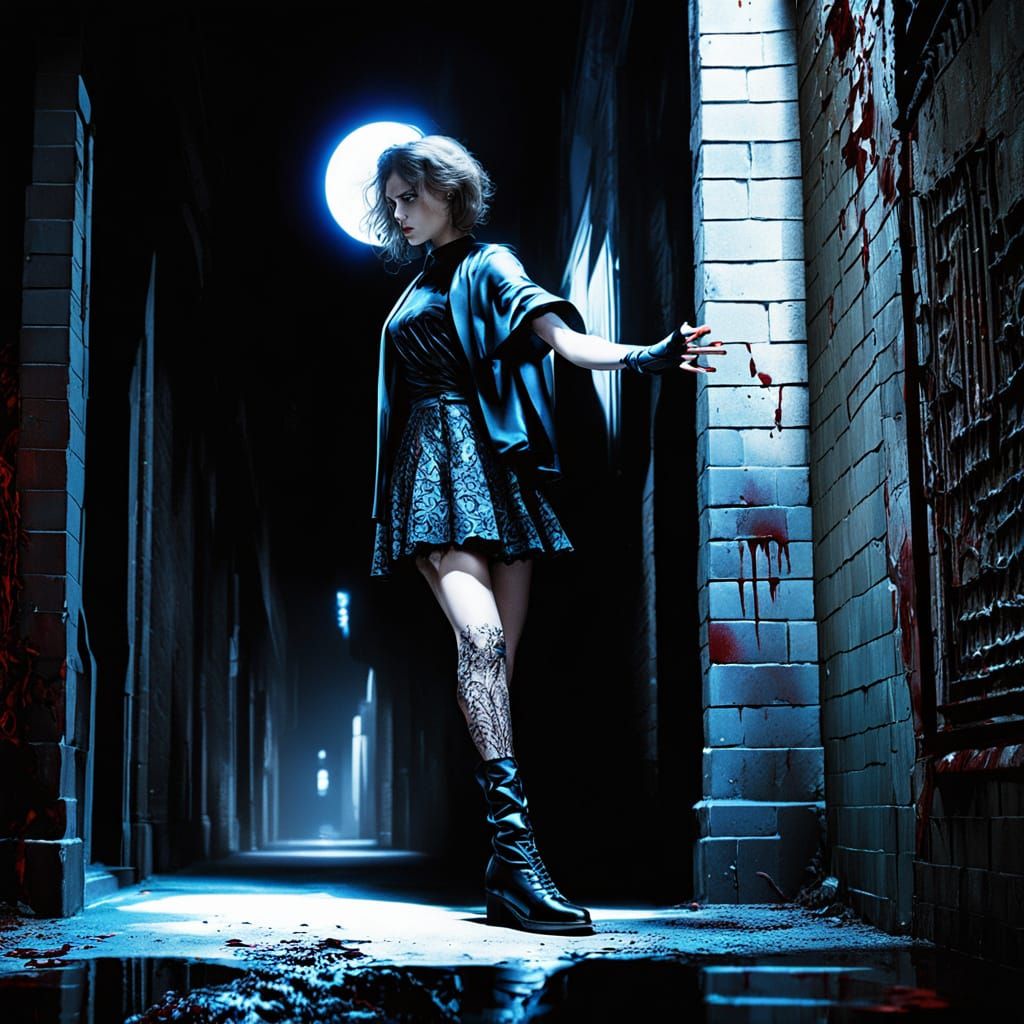 Yor Forger: Deadly Assassin in Neon Alley