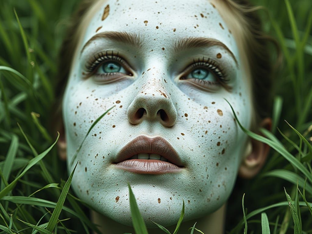 Grass Stain on White - Spart