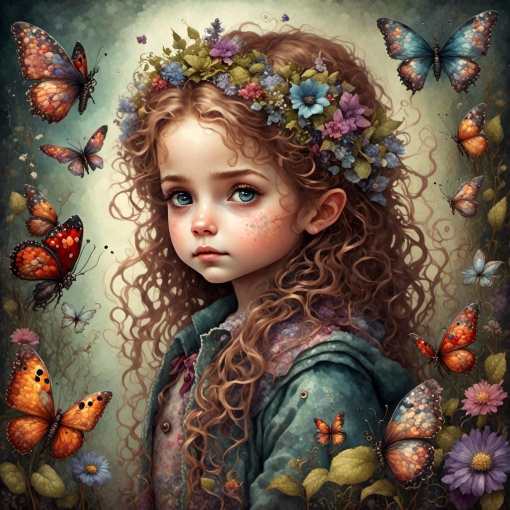 Animated Ladybugs in Tapestry Style