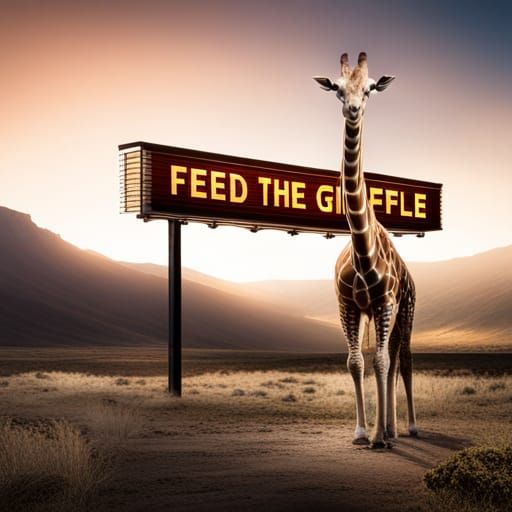 FeeD the Giraffe