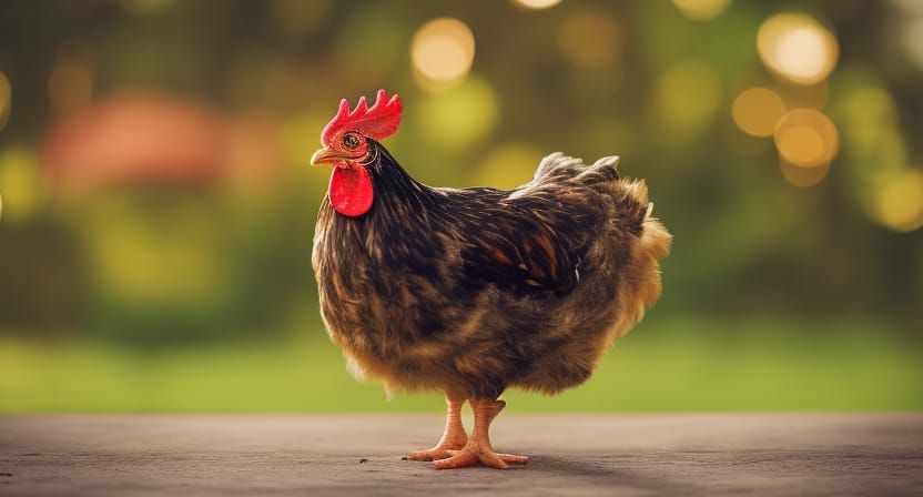 Chicken Serenades: A Professional Photography Shot