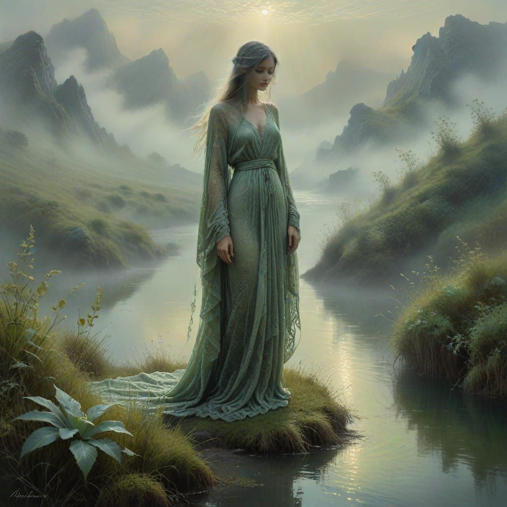 Lost in Grey and Green