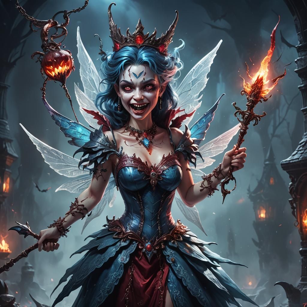 Evil Tooth Fairy Attacks on Halloween Night