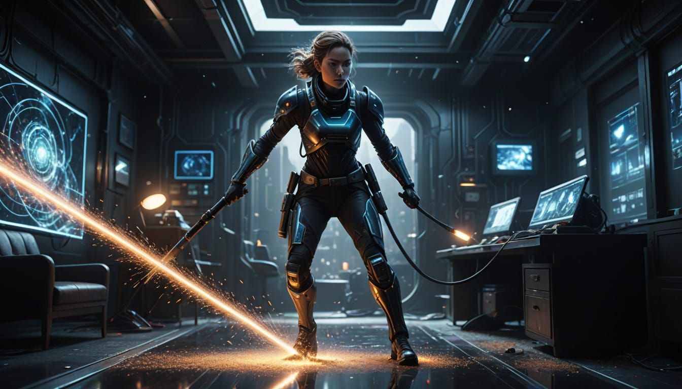 WIB Agent Vacuums Cosmic Dust From Rift