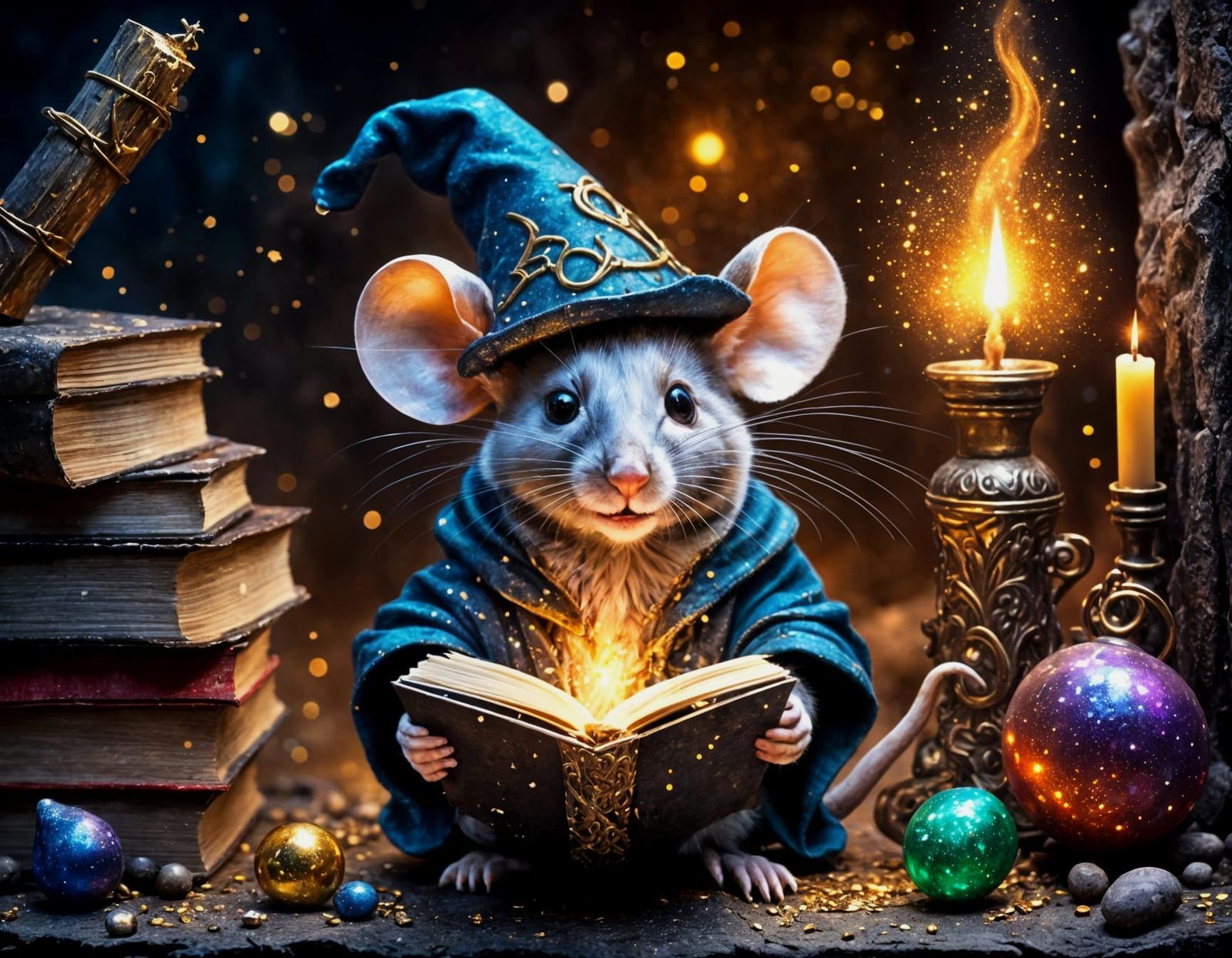 The Mouse Wizard of Whiskerwood