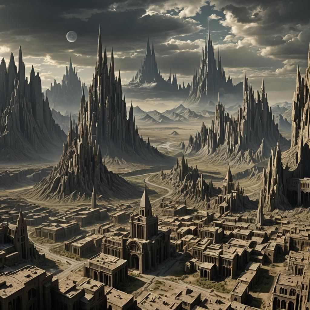 Geophone Requiem in Detailed Matte Painting