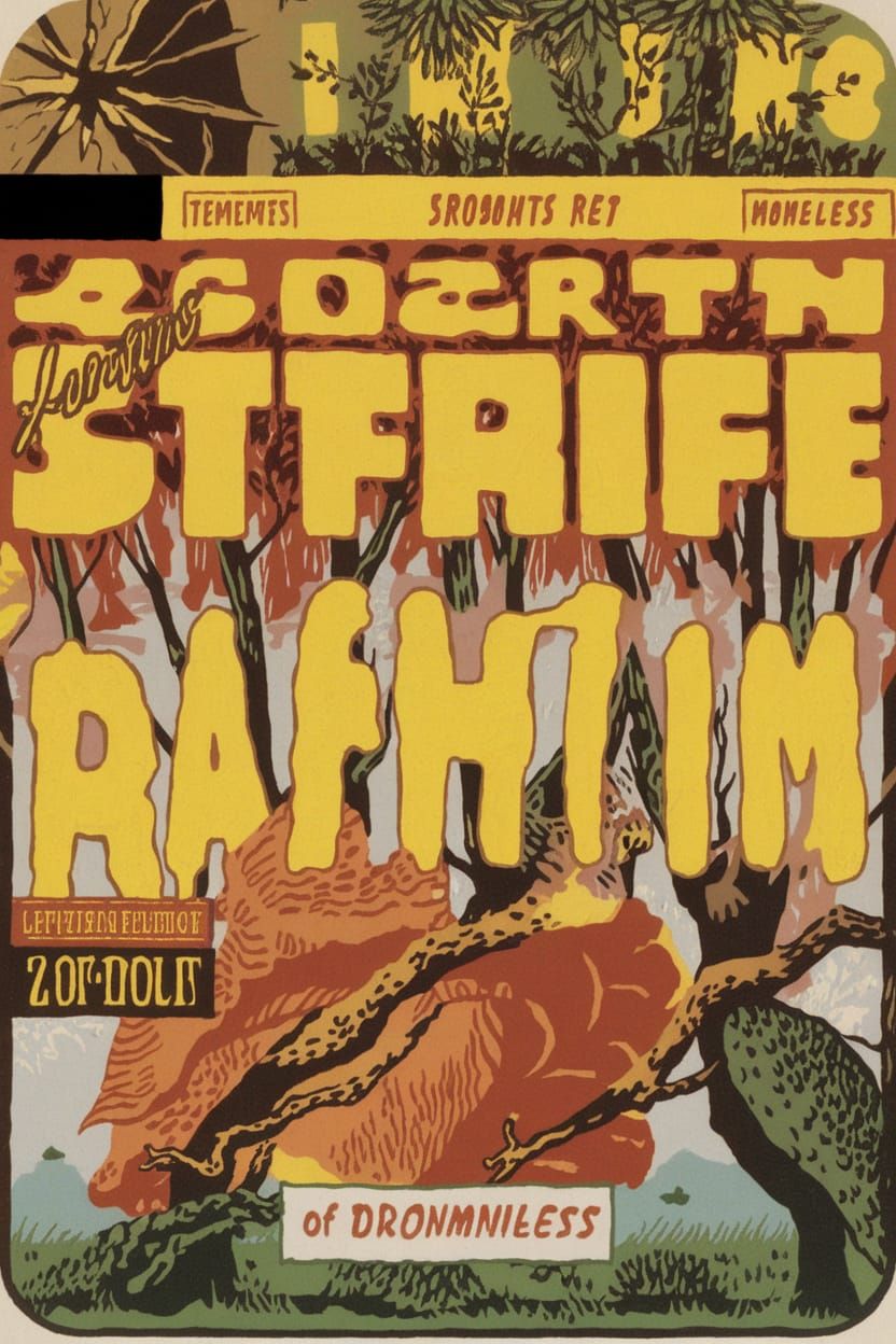 Ethereal Cartoon Chaos in Plus-Size Fashion