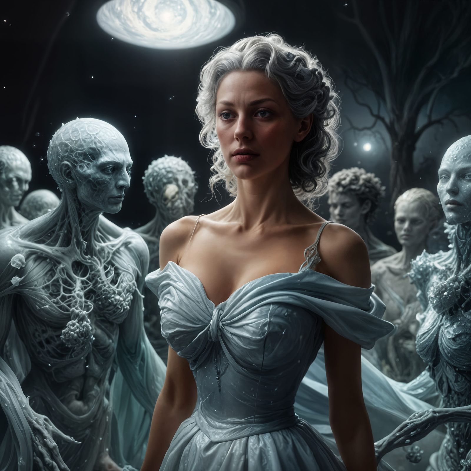 she's a lawyer - currently representing the 'organ zombies' ...