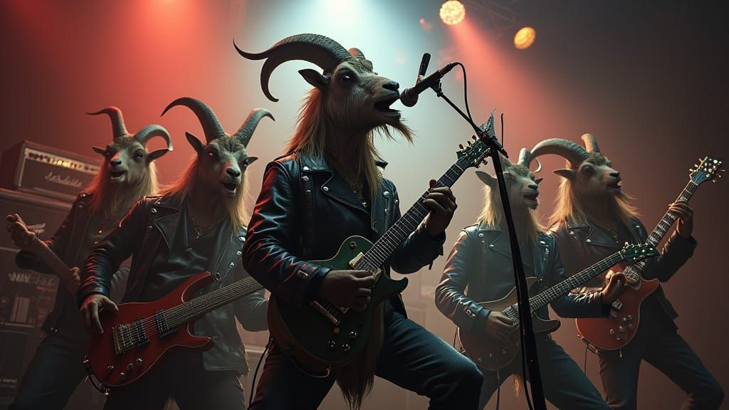 Heavy Metal Goat Horde Unleashes Sonic Chaos
