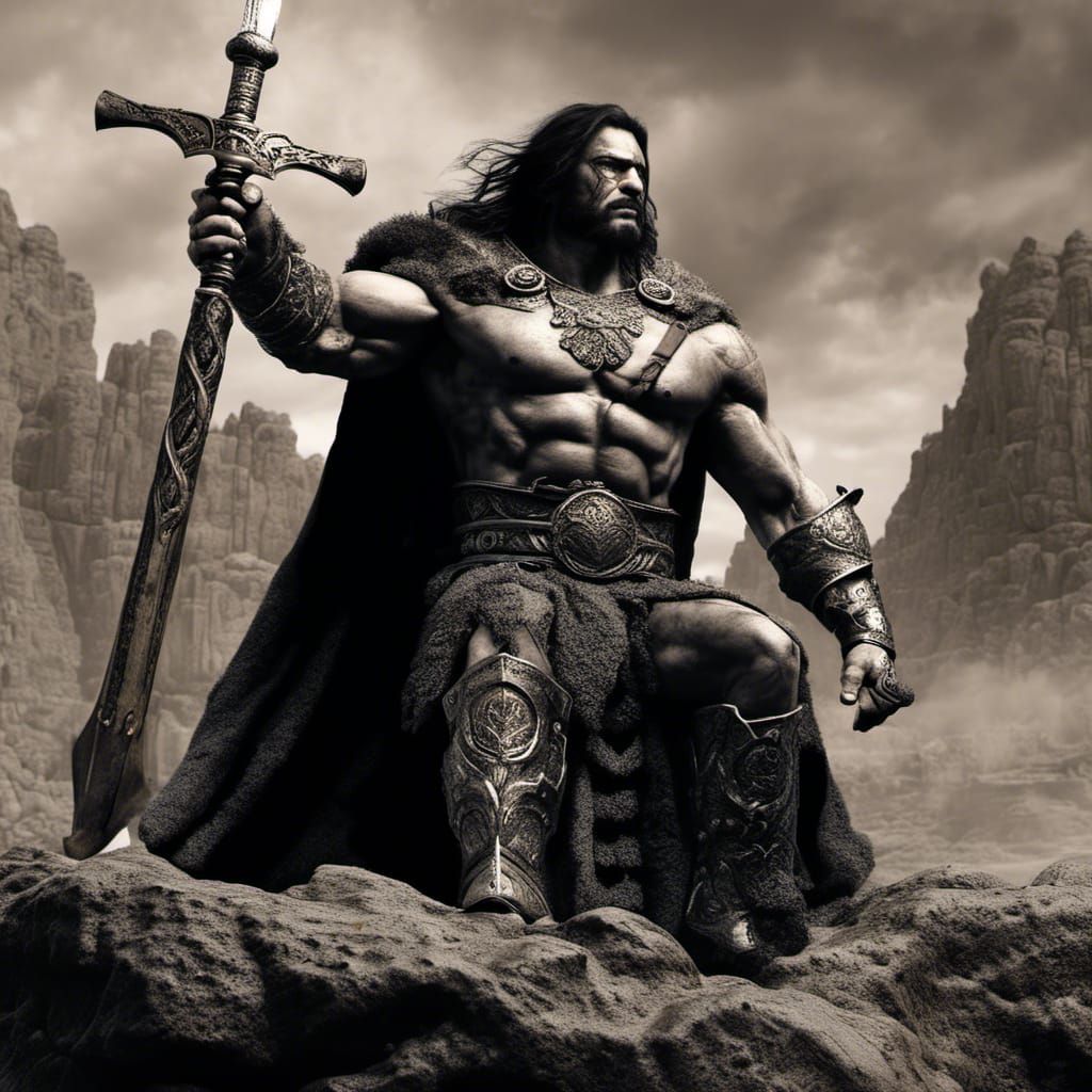 Conan the Cimmerian: Epic Digital Matte Painting