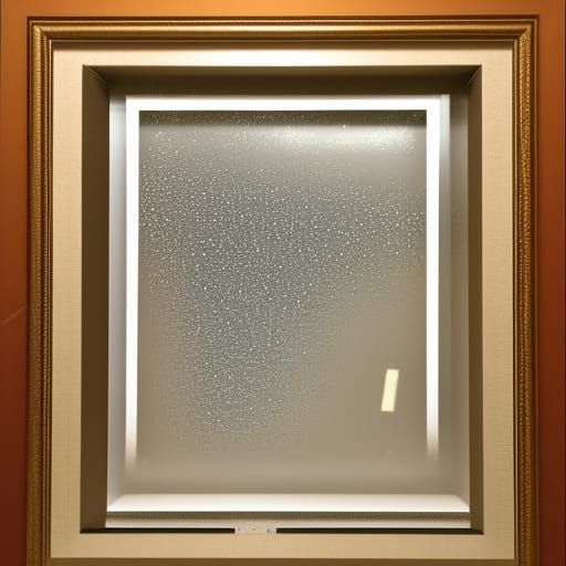 Sparkling Framed Pyrite Mineral Specimen