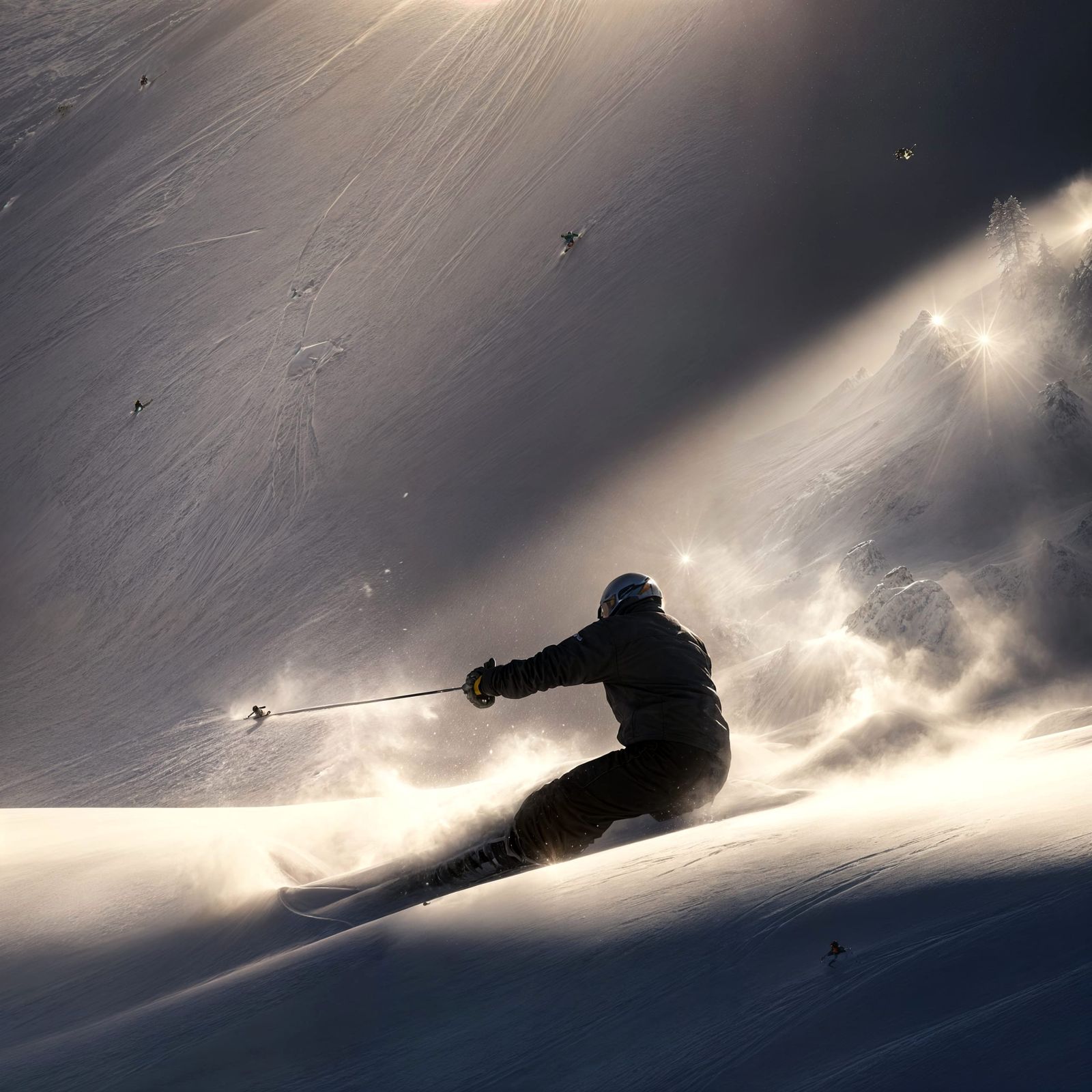 maybe it'll snow this winter - maybe it won't.