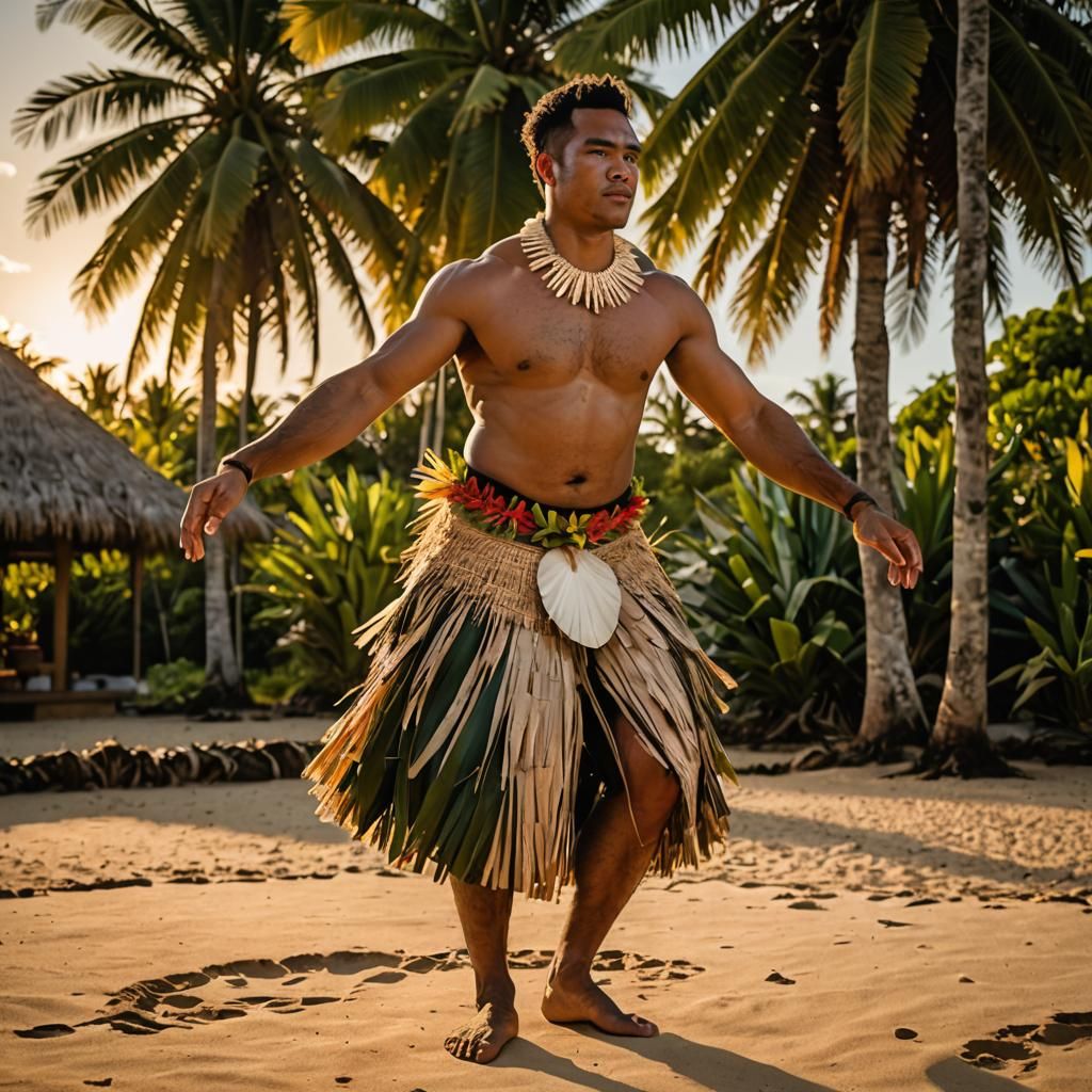 A Tongan Lakalaka dance (Part 1)