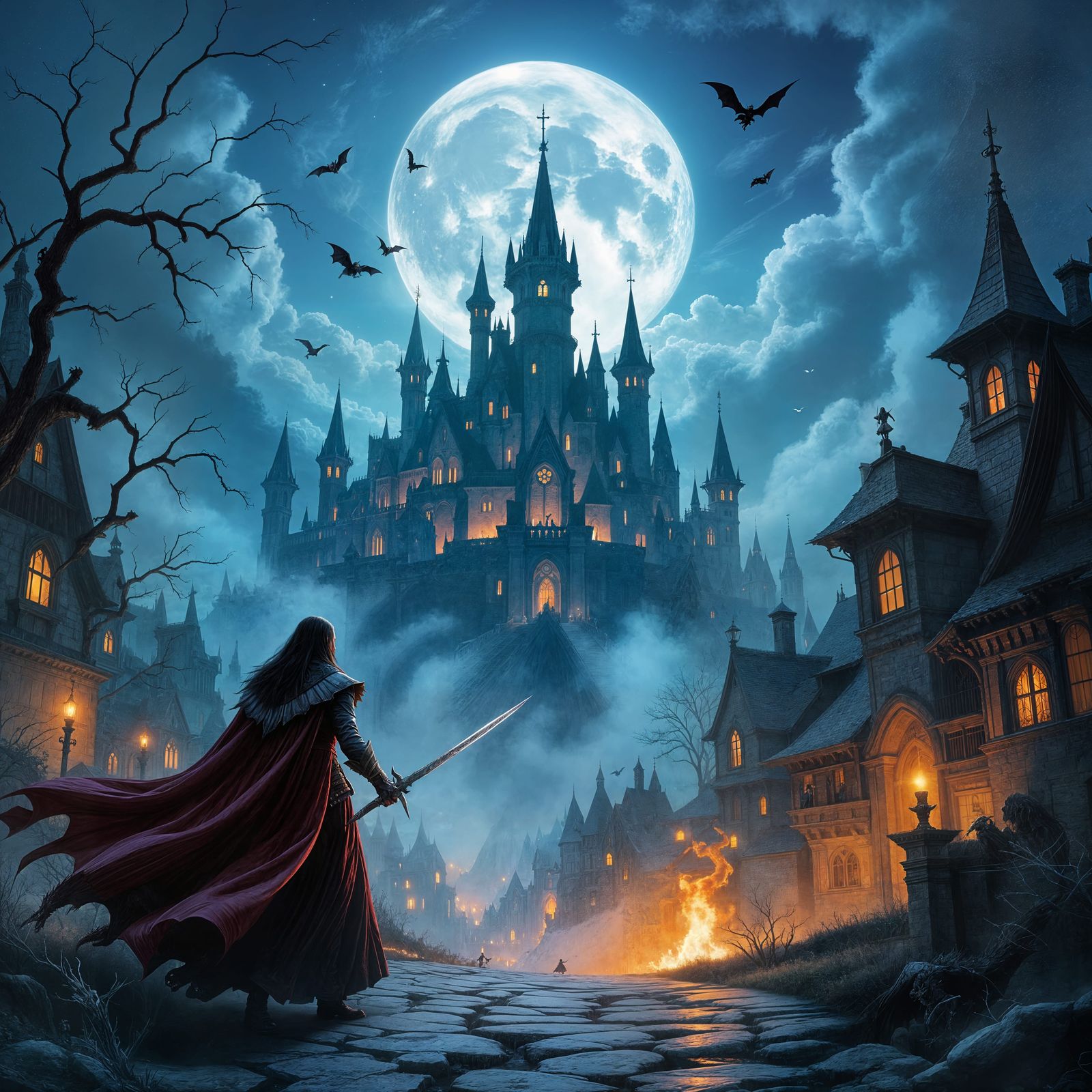 Vampire Hunter Battles Mighty Strahd in Ravenloft