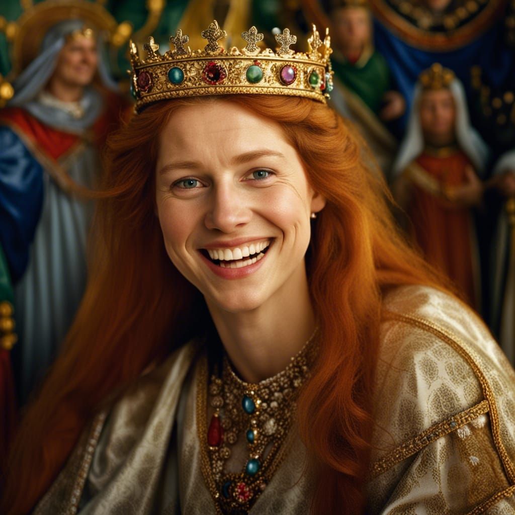 Smiling Portrait of Eleanor of Aquitaine