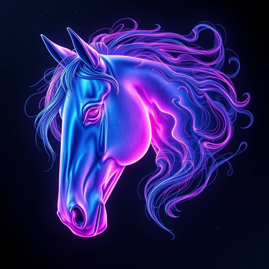 Prismatic Horse Head Topography in Infrared Universe