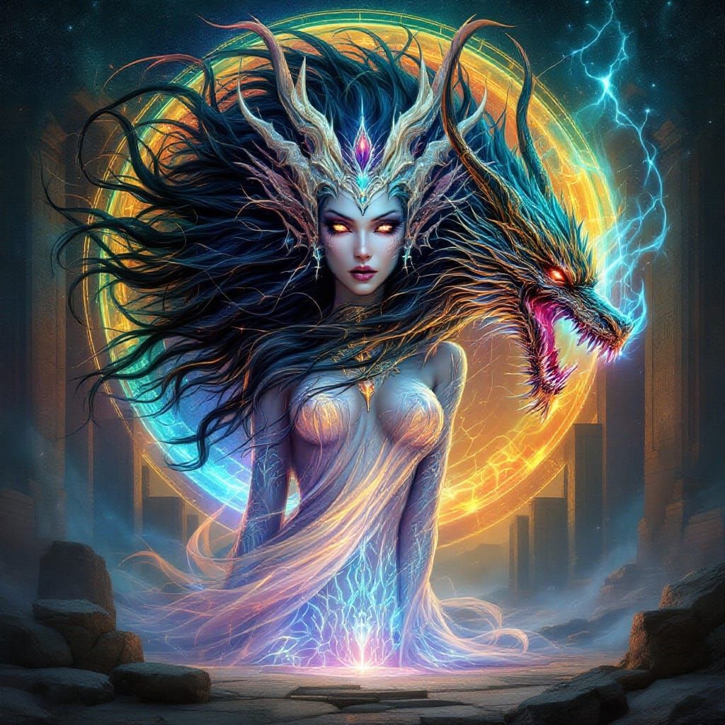 Sumerian Goddess Tiamat, Dragon Queen of Mesopotamia