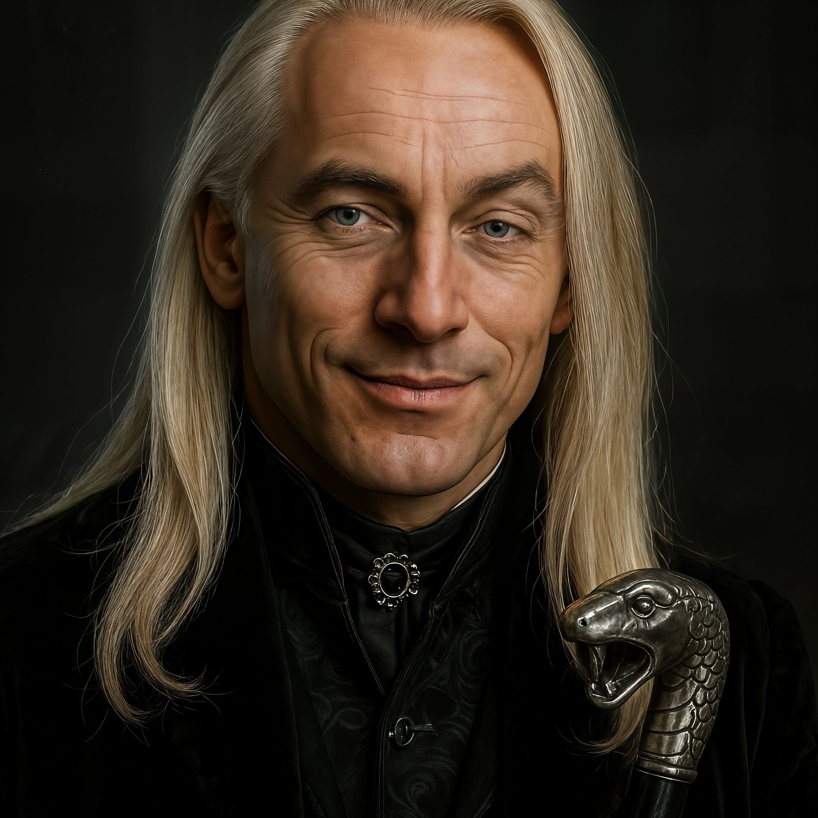 Detailed CGI Portrait of a Handsome, Flirty Man