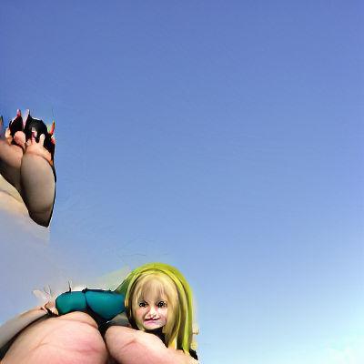 AI Image from a Blank Prompt