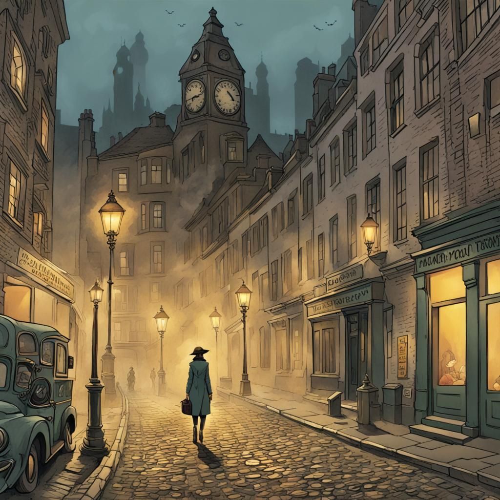 Nancy Drew Chases Monster in Lovecraftian London Comic
