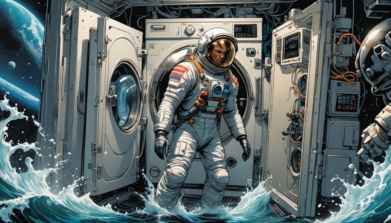 Spacesuit Discovery: Comic Book Art