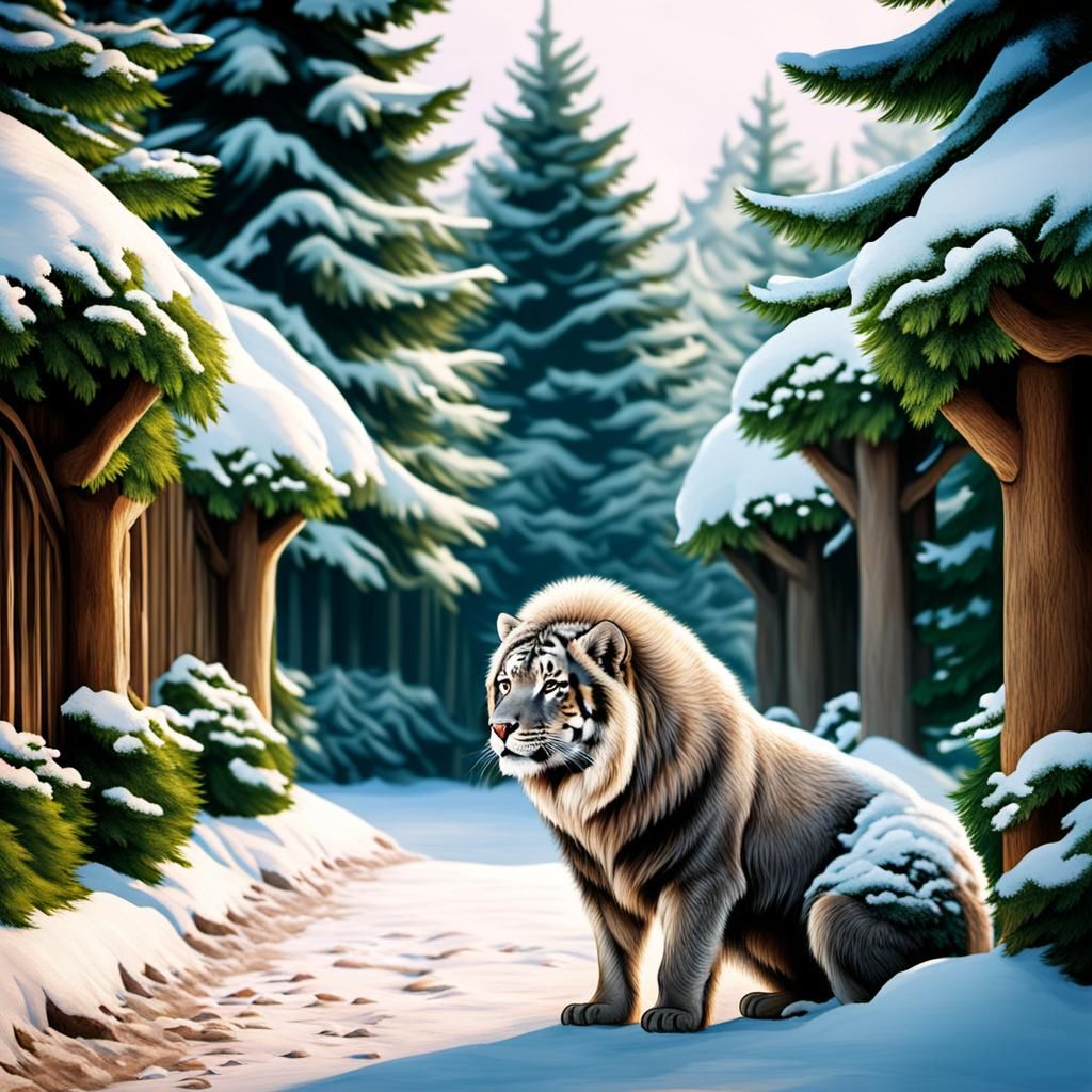 Frosty Woodland Creature