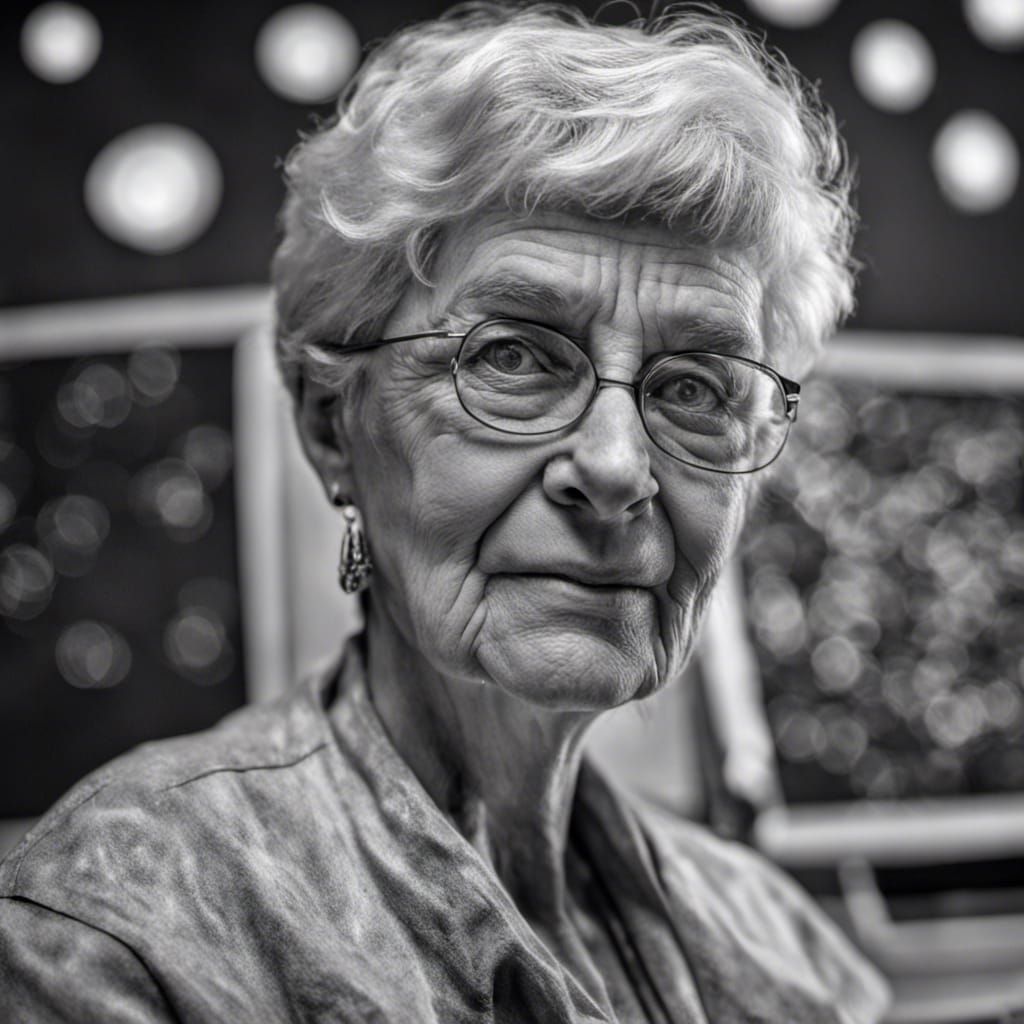 Vera Rubin: A Hyperrealistic Portrait of an Astronomer