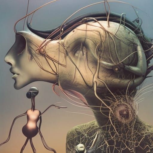 Alien Asylum: Surreal Steampunk Dreamscape