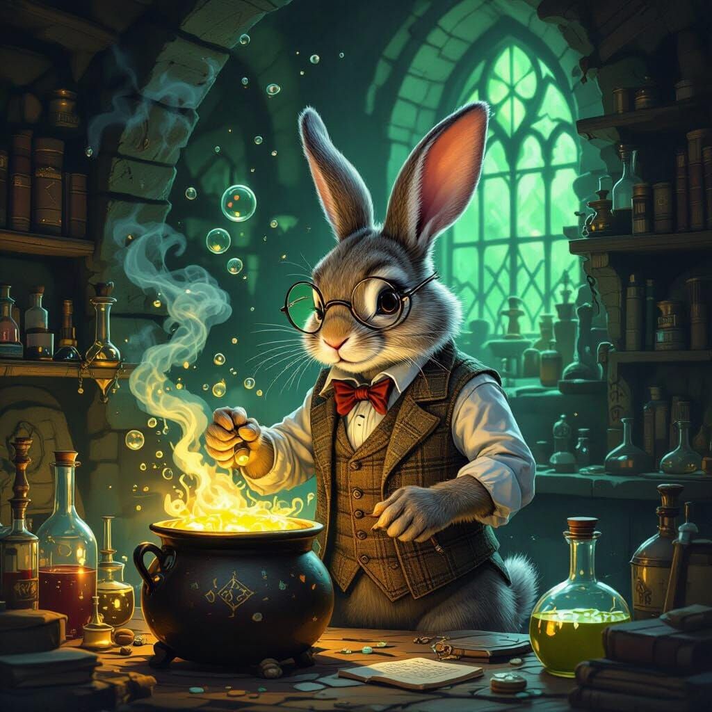 “This spell MUST! Work this time!  It HAS to work this time!...