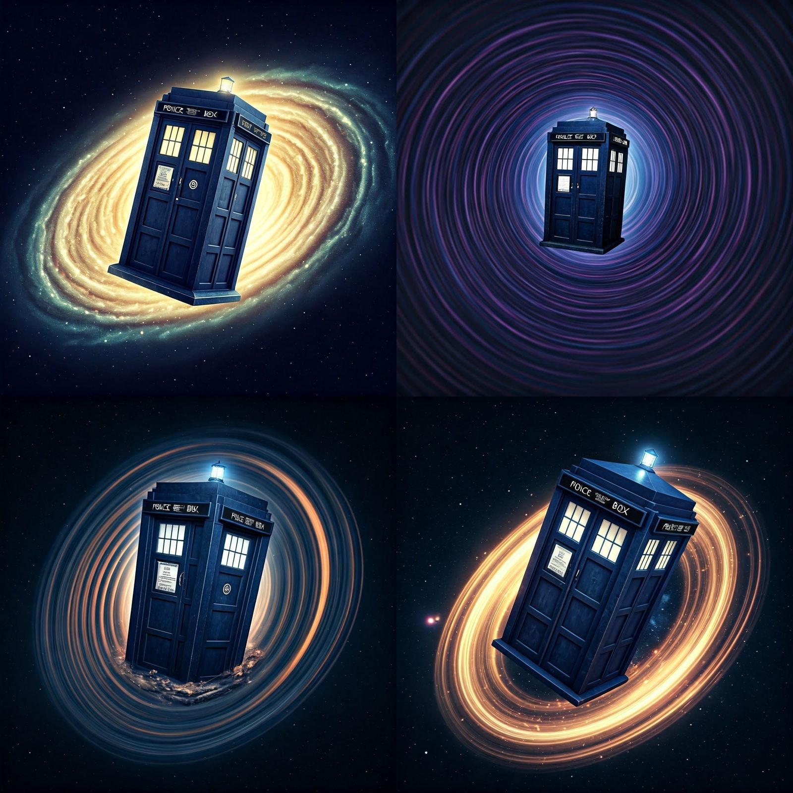 The TARDIS Navigating the Space-Time Vortex