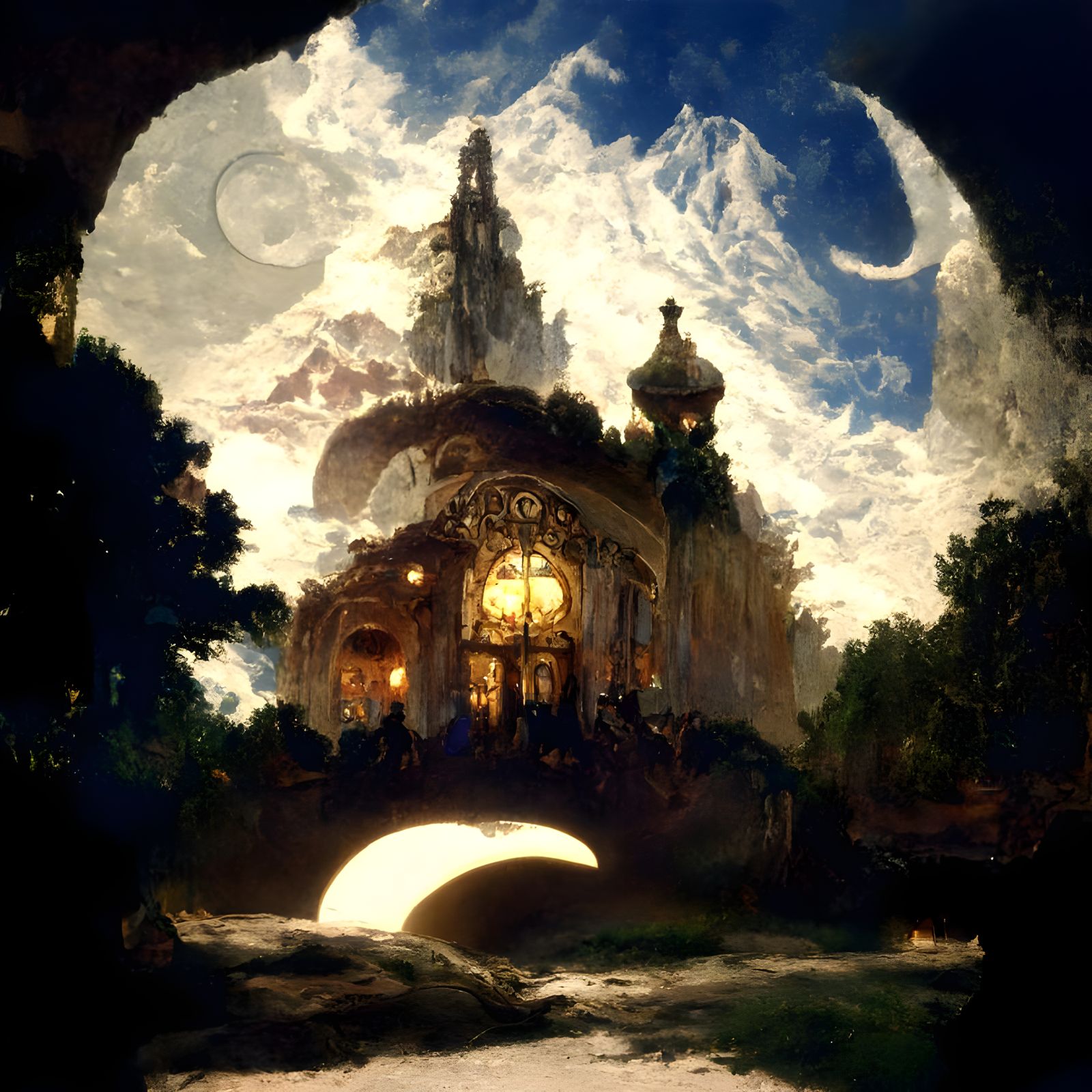 Moonlit Night of Dreams
