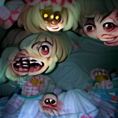 Terrifying Horror Nightmare Image