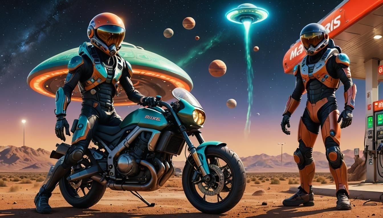 ALIEN BIKERS