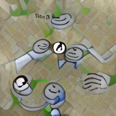 Joyful Reunion: A Gathering of Friends