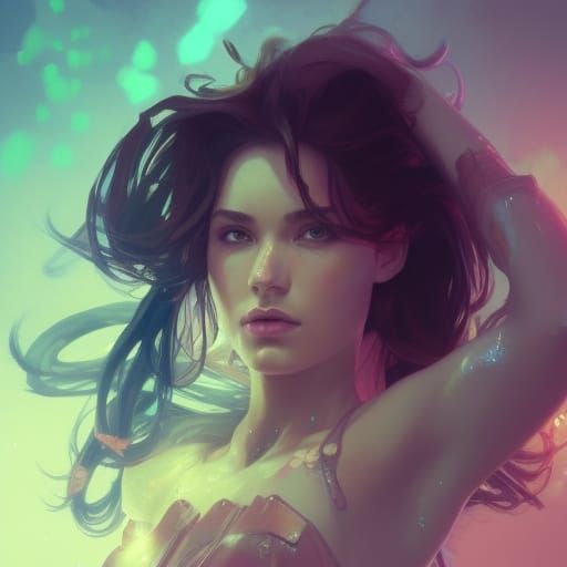 Hyperdetailed Portrait with Dynamic Lighting