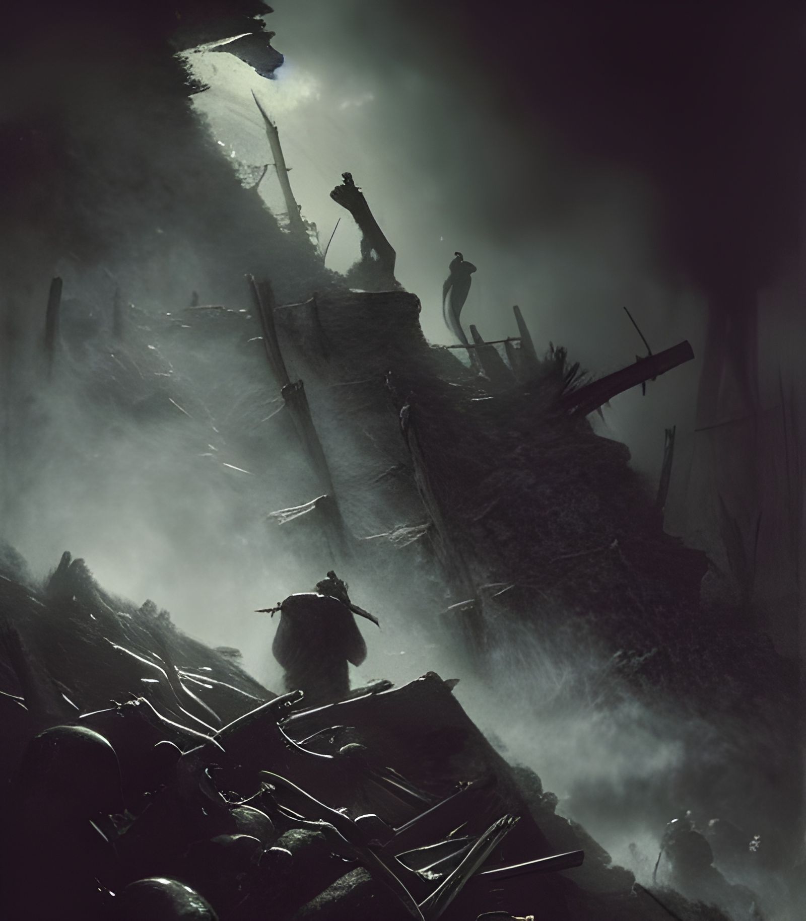 Sinister WW1 German Trench Raider by Rutkowski