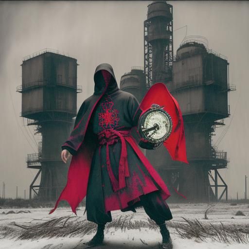 Eerie Cult Ritual at Twilight: Analog Found Footage