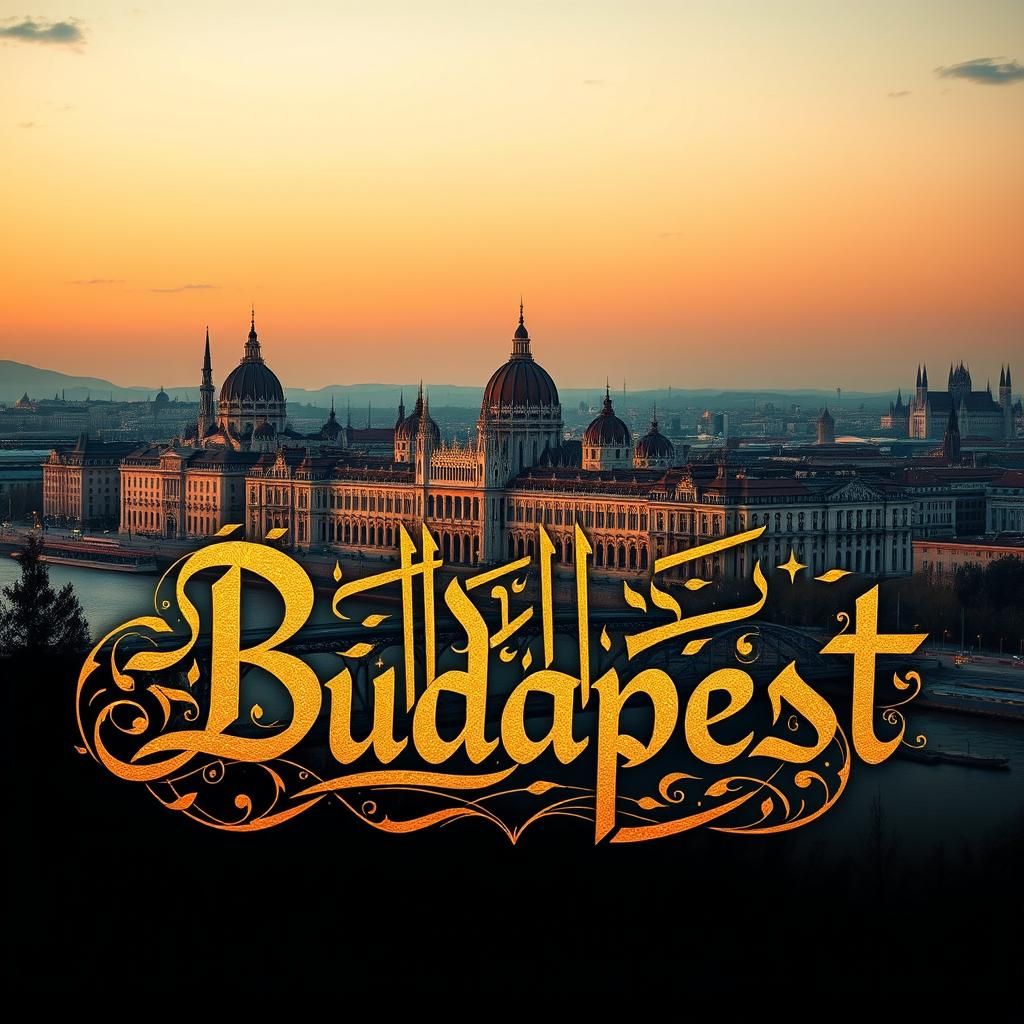 Budapest in Persian Calligraphy: An Architectural Fusion