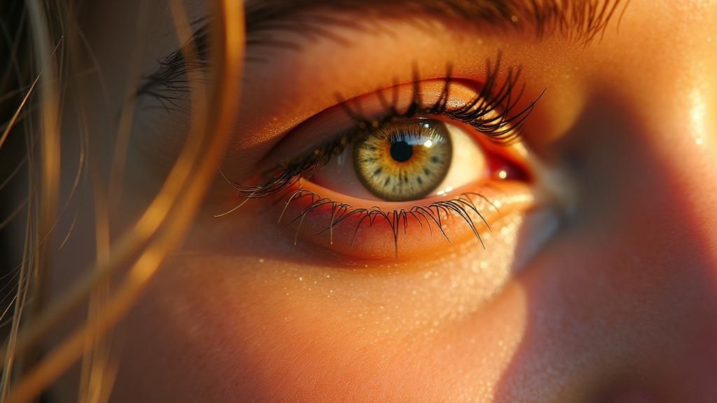 Radiant Woman: A Naturalistic Beauty in Light