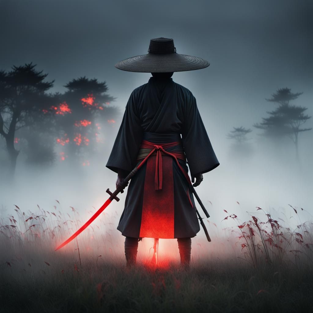 Owl Silhouette with Night Sky Scene