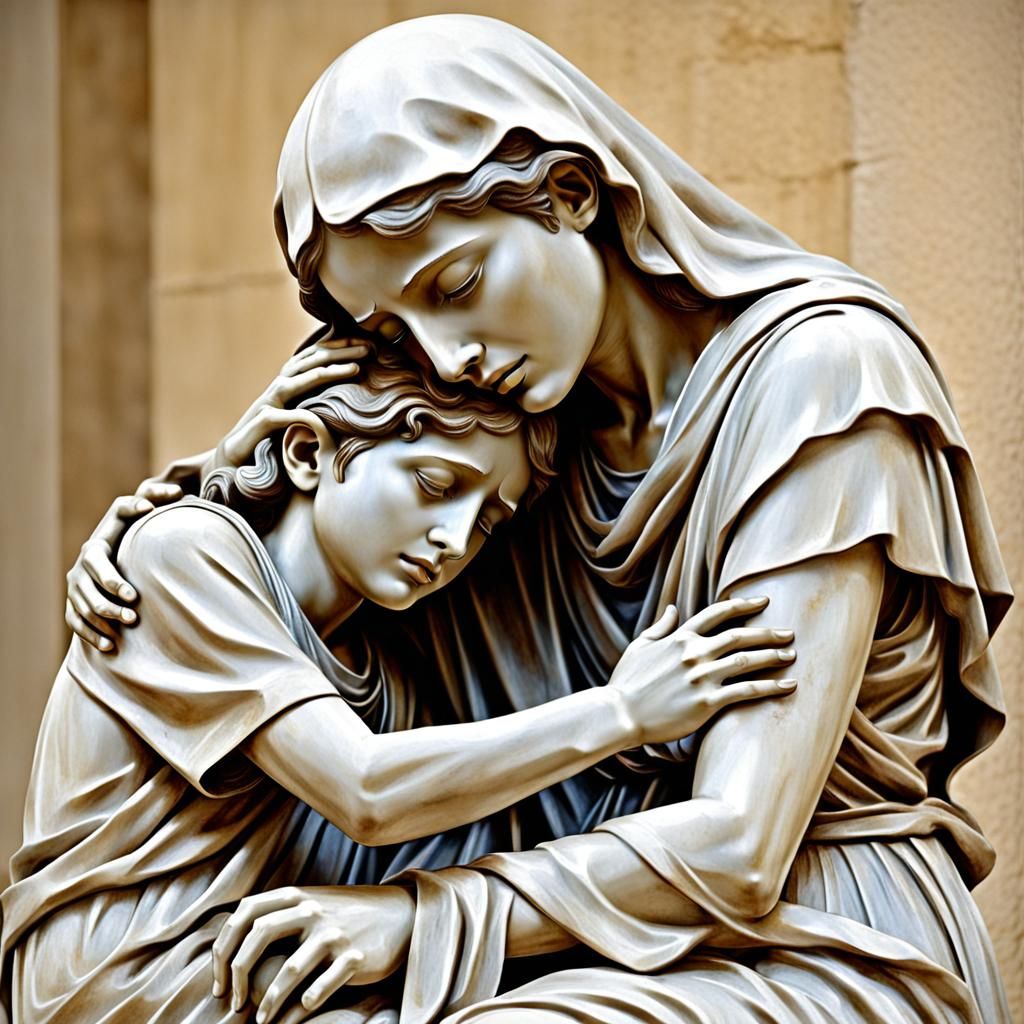 Pieta: A Mother's Grief for Her Son