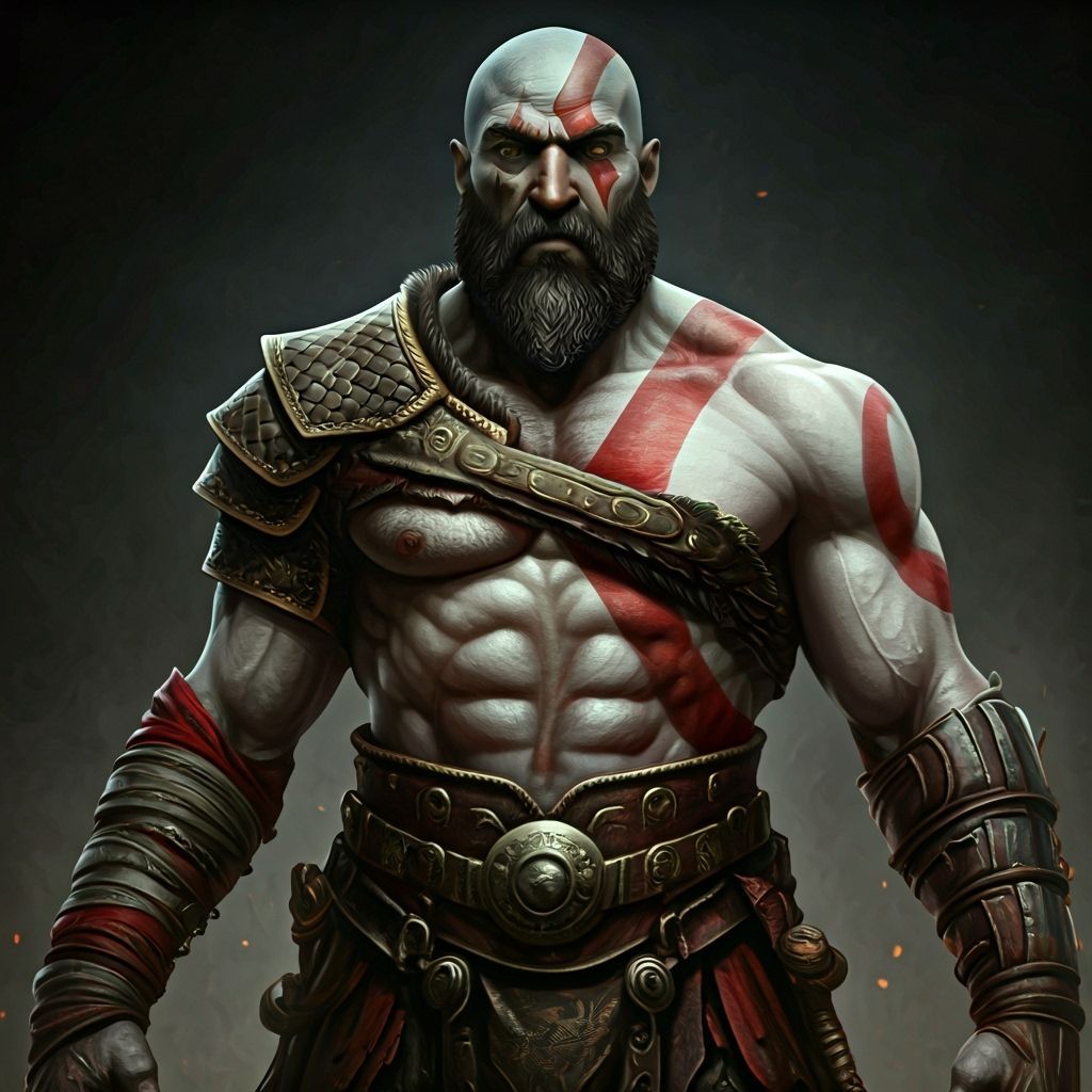Kratos Full Body Image