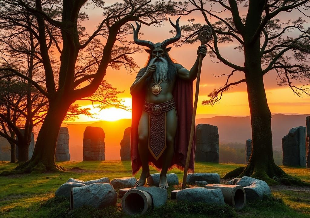 Celtic deity,Cernunnos